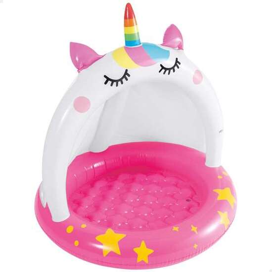 PISCINA HINCHABLE GATICORNIO 102X102 CM (1-3 AÑOS) image 0