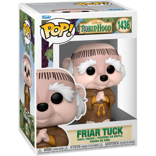 FIGURA POP DISNEY ROBIN HOOD FRIAR TUCK image 0