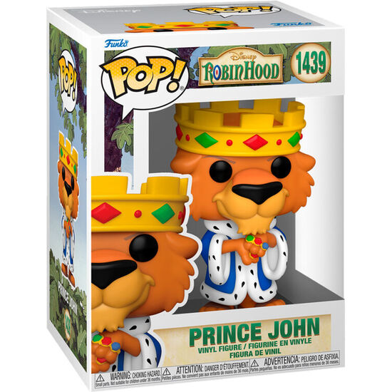 FIGURA POP DISNEY ROBIN HOOD PRINCE JOHN image 0