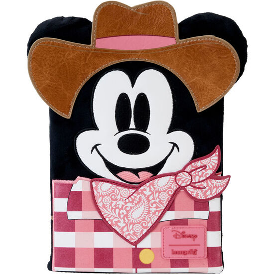 CUADERNO WESTERN MICKEY DISNEY LOUNGEFLY image 0