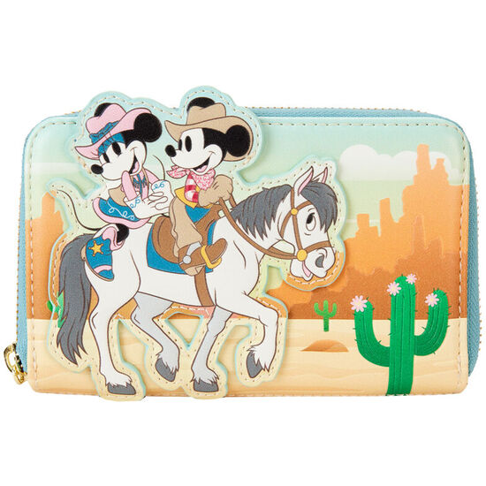 CARTERA WESTERN MICKEY &#38; MINNIE DISNEY LOUNGEFLY image 0