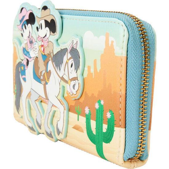 CARTERA WESTERN MICKEY &#38; MINNIE DISNEY LOUNGEFLY image 1