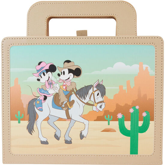 CUADERNO WESTERN MICKEY &#38; MINNIE DISNEY LOUNGEFLY image 0