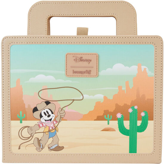 CUADERNO WESTERN MICKEY &#38; MINNIE DISNEY LOUNGEFLY image 1