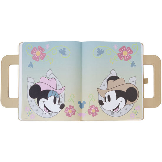 CUADERNO WESTERN MICKEY &#38; MINNIE DISNEY LOUNGEFLY image 3