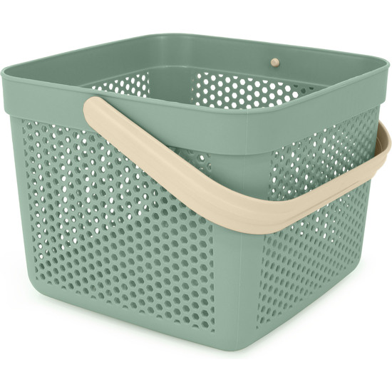 CESTA MULTIUSOS PLASTICO 20X20X15.5 CONFORTIME image 1