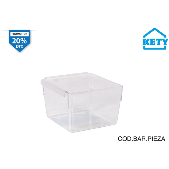 CAJA ORDENACION MODULAR 8X8X5.3CM KETY T image 0