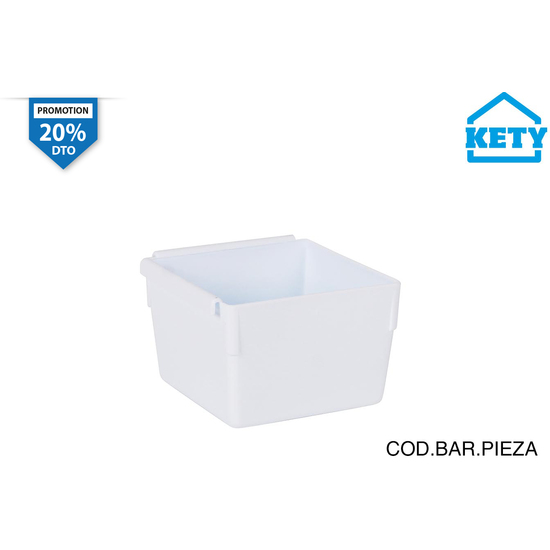 CAJA ORDENACION MODULAR 8X8X5.3CM KETY image 0