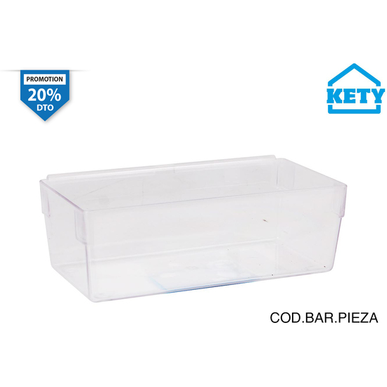 CAJA ORDENACION MODULAR 15X8X5.3CM KETY image 0