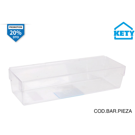 CAJA ORDENACION MODULAR 22.5X8X5.3CM KET image 0