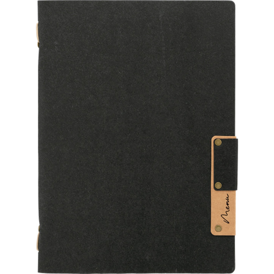 #-40-PORTA MENUS NEGRO A5 A PRUEBA DE AGUA24.9X17 image 0