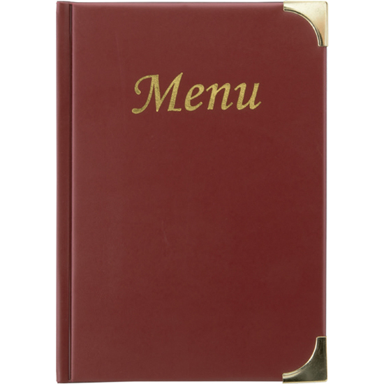 #-40-PORTA MENUS BURDEOS BASIC A5 23.7X17.2X0.8CM image 0