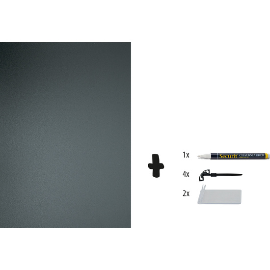 #-15-PACK 20 CART. PIZARRA A7 NEGRO+MARC.+ 6SOP. image 1