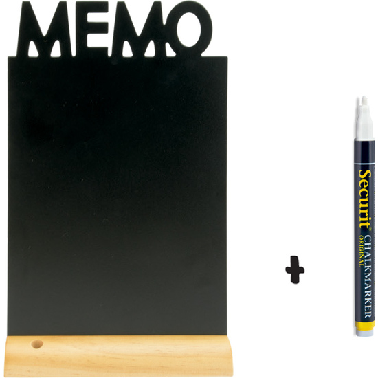 #-24-PIZARRA DE MESA MEMO+MARC. 34.5X21X6CM image 1