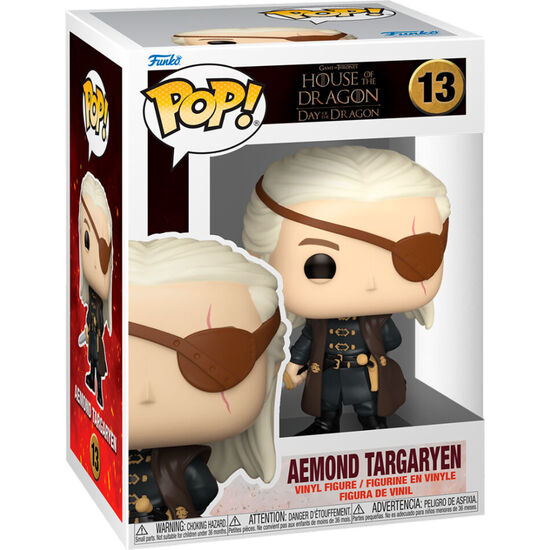 FIGURA POP HOUSE OF THE DRAGON AEMOND TARGARYEN image 0