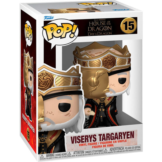 FIGURA POP HOUSE OF THE DRAGON VISERYS TARGARYEN image 1