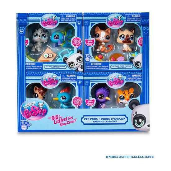 PACK DE 2 FIGUAS MASCOTAS LITTLEST PET SHOP 13,97X12,70X4,49 CM - MODELOS SURTIDOS image 0