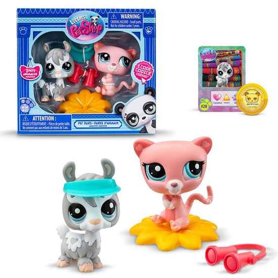 PACK DE 2 FIGUAS MASCOTAS LITTLEST PET SHOP 13,97X12,70X4,49 CM - MODELOS SURTIDOS image 4