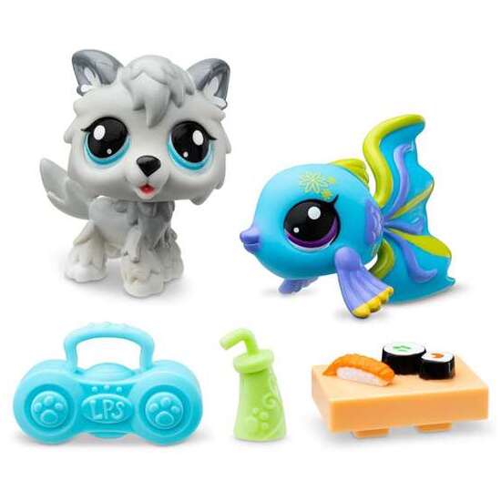 PACK DE 2 FIGUAS MASCOTAS LITTLEST PET SHOP 13,97X12,70X4,49 CM - MODELOS SURTIDOS image 6