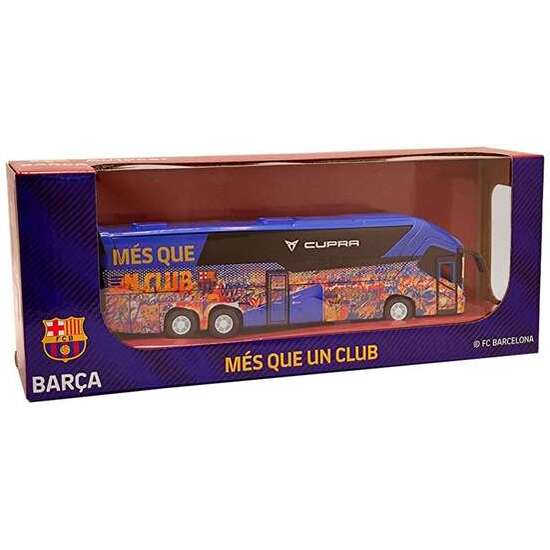 AUTOBUS RETROFRICCIÓN FC BARCELONA. CON APERTURA PUERTAS LATERALES. ESCALA 1:50 image 0