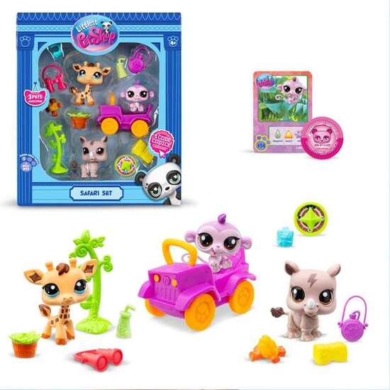 PACK FIGURAS DE JUEGOS SAFARI LITTLEST PET SHOP 17,8X20,32X6,35 CM image 0