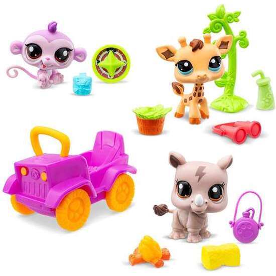 PACK FIGURAS DE JUEGOS SAFARI LITTLEST PET SHOP 17,8X20,32X6,35 CM image 1