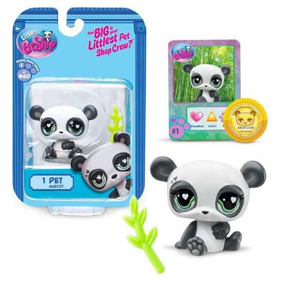 FIGURA MASCOTA LITTLEST PET SHOP.SET CON UNA FIGURA. 10,16X5,71X15,24 CM - MODELOS SURTIDOS image 0