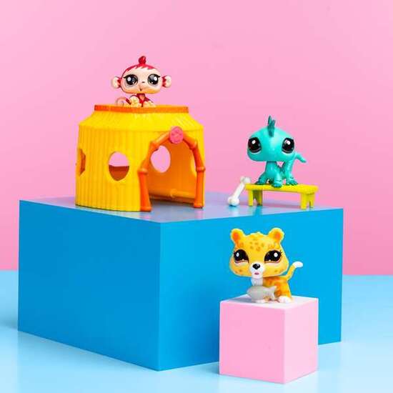 SET FIGURA LITTLEST PET SHOP TIKI JUNGLE. 17,8X20,3X6,35 CM image 4