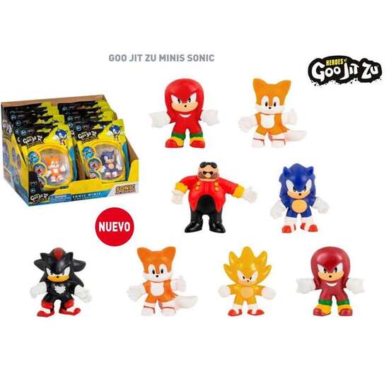 FIGURA GOO JIT ZU MINIS SONIC 6.5 CM - MODELOS SURTIDOS image 0