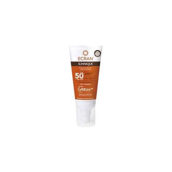 PROTECTOR CREAMA FACIAL F50 50ML ECRAN SUNNIQUE image 0