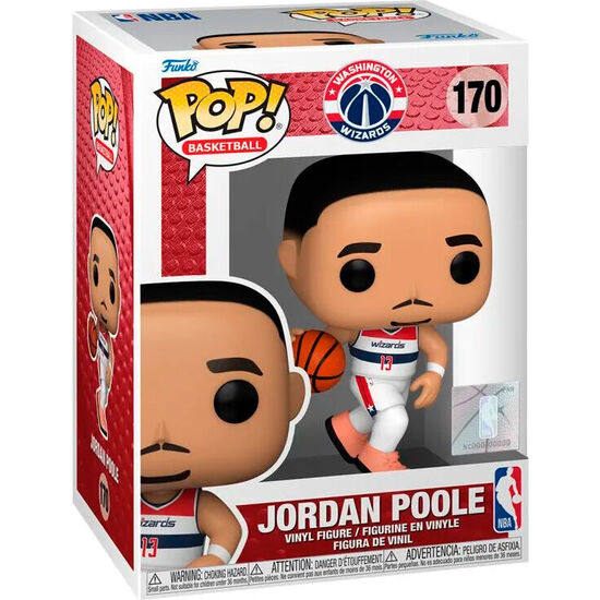 FIGURA POP NBA WASHINGTON WIZARD JORDAN POOLE image 1