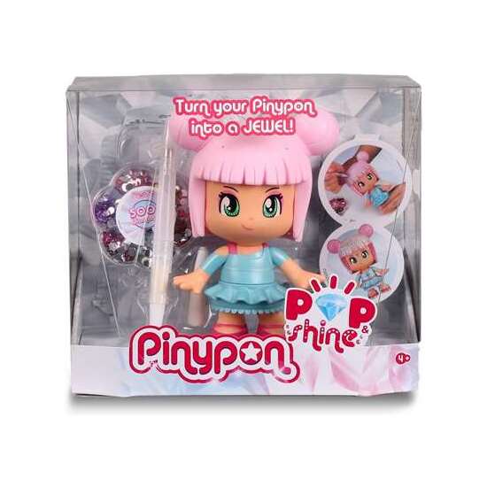 FIGURA PINYPON POP & SHINE 17 CM ¡PERSONALIZALA Y HAZLA BRILLAR A TU GUSTO! image 2