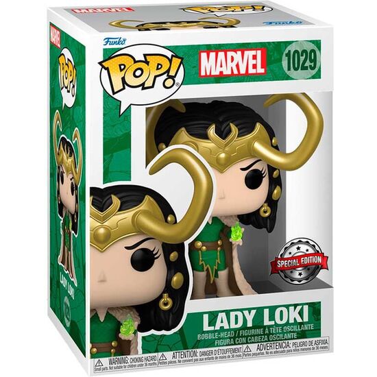 FIGURA POP MARVEL LADY LOKI EXCLUSIVE image 0