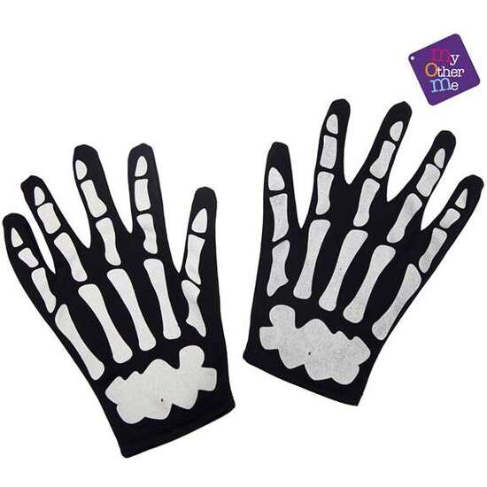 GUANTES DE ESQUELETO PARA ADULTOS ONE SIZE image 0