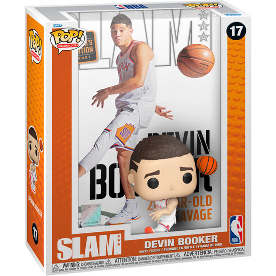 FIGURA POP COVER NBA SLAM DEVIN BOOKER image 1