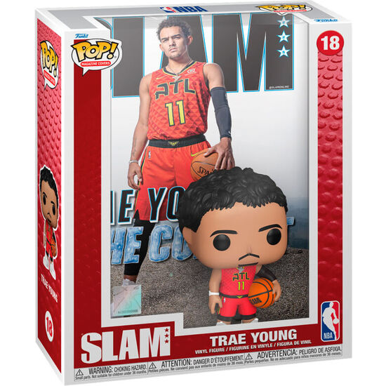 FIGURA POP COVER NBA SLAM TRAE YOUNG image 1