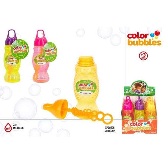 POMPERO COLOR BUBBLES 260 ML - MODELOS SURTIDOS image 0