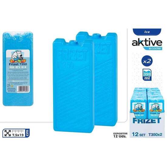 ACUMULADOR DE FRIO FRIZET EN PACK DE 2, 350 ML image 0