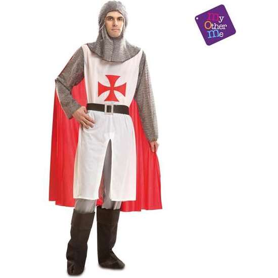 DISFRAZ CABALLERO MEDIEVAL CON CAPA TALLA XL image 0