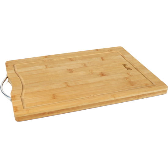 TABLA CORTAR BAMBU/MET. 34X24X1.5CM QUTTIN image 1