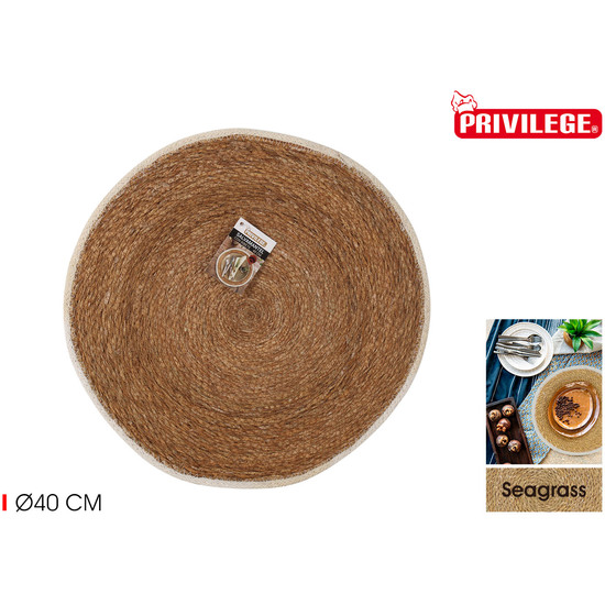 SALVAMANTEL SEAGRASS RED.RIBETE 40C PRIVILEGE image 3
