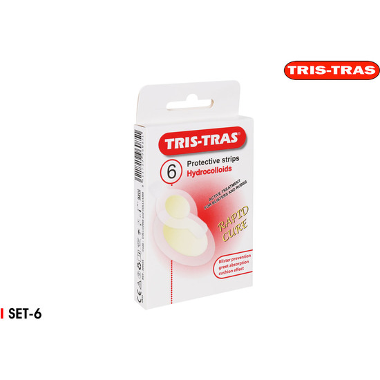 SET-6 TIRAS ADHESIV. SURT. PU RAPID TRIS-TRAS image 1