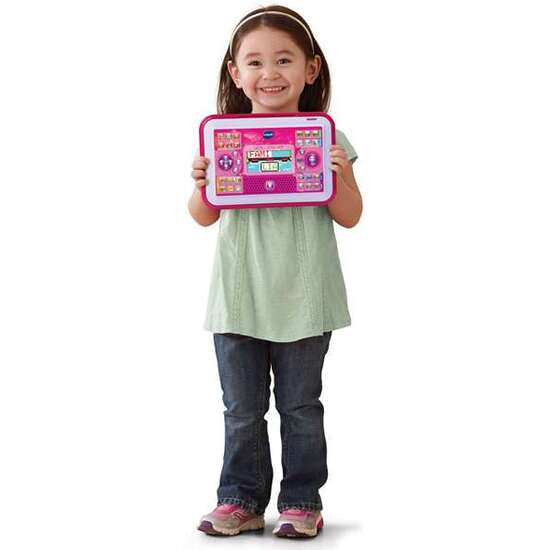 ORDENADOR GENIO LITTLE APP CON PANTALLA COLOR ROSA Y 80 ACTIVIDADES 18,4X26,3X4 CM image 2