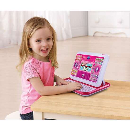 ORDENADOR GENIO LITTLE APP CON PANTALLA COLOR ROSA Y 80 ACTIVIDADES 18,4X26,3X4 CM image 3