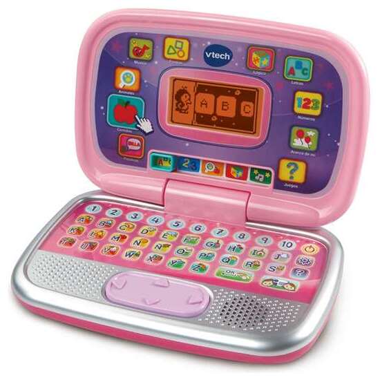 ORDENADOR DIVER PINK PC 3-6 AÑOS CON 20 ACTIVIDADES Y 30 MELODIAS. 23.70X15.80X5.6 CM image 2