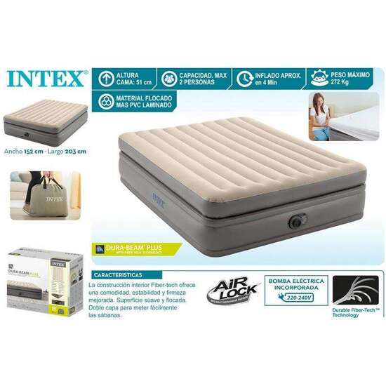 QUEEN COMFORT ELEVATED AIRBED W/ FIBER-TECH RP (W/220-240V INTERNAL PUMP) image 3