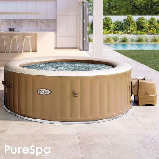 JACUZZI PURESPA BURBUJAS REDONDO BEIG D236 X 71 CM 1339 LITROS image 4