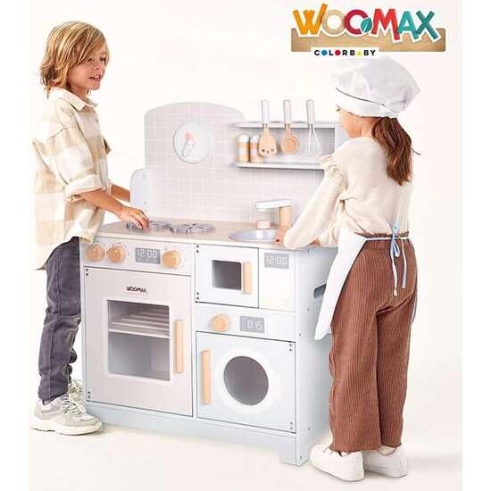 COCINA DE MADERA WOOMAX 60X30X83 CM image 1