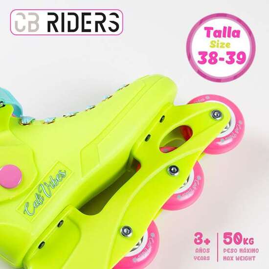 PATINES EN LINEA DE 4 RUEDAS CB RIDERS PRO STYLE T38-39 image 2