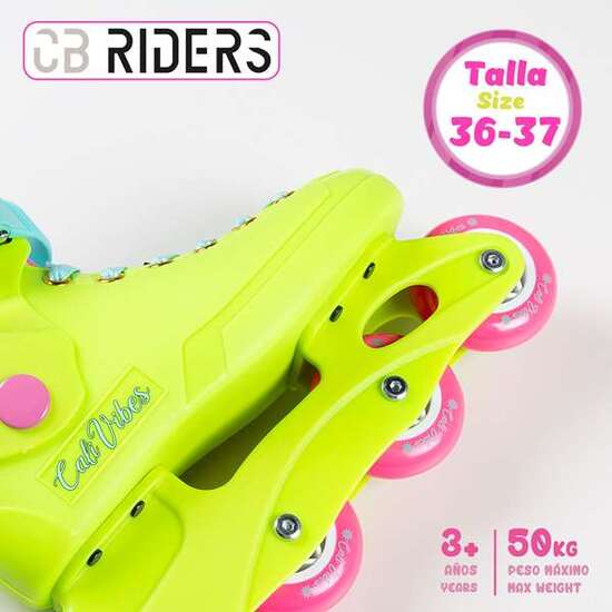 PATINES EN LINEA DE 4 RUEDAS CB RIDERS PRO STYLE T36-37 image 2